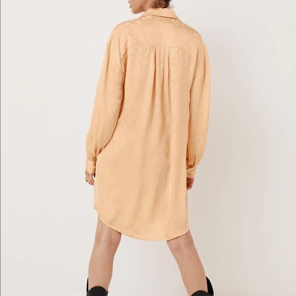 Spell Verona Shirt Dress in Lemon Butter - Picture 4 of 11